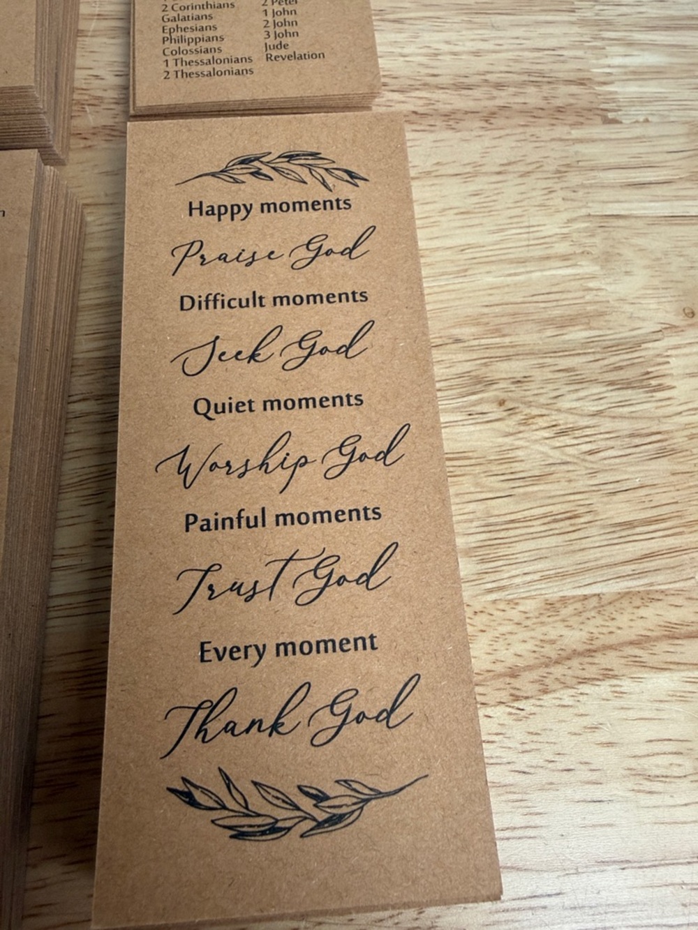 175 Scripted Faith Bookmarks - Picture 2 of 5
